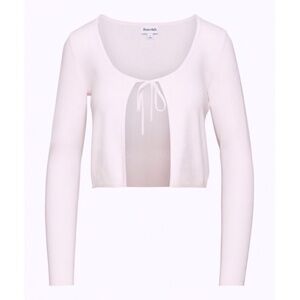 Aritzia Samantha Cardigan in Strawberry Puff L